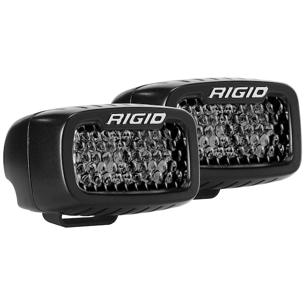 SR-M SERIES PRO SPOT DIFFUSED MIDNIGHT SURFACE MOUNT, PAIR
